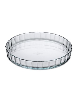 Tava rotunda pentru cuptor, sticla, 27 cm - KUCHENPROFI